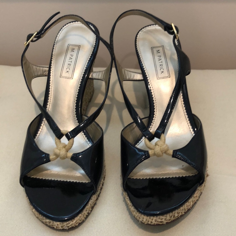 M. Patrick patten leather shoes